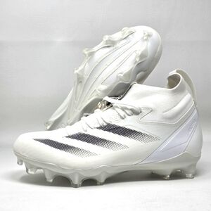 Adidas Adizero Impact+ Football Cleats White Silver IG9941 Men's Size 10.5 New